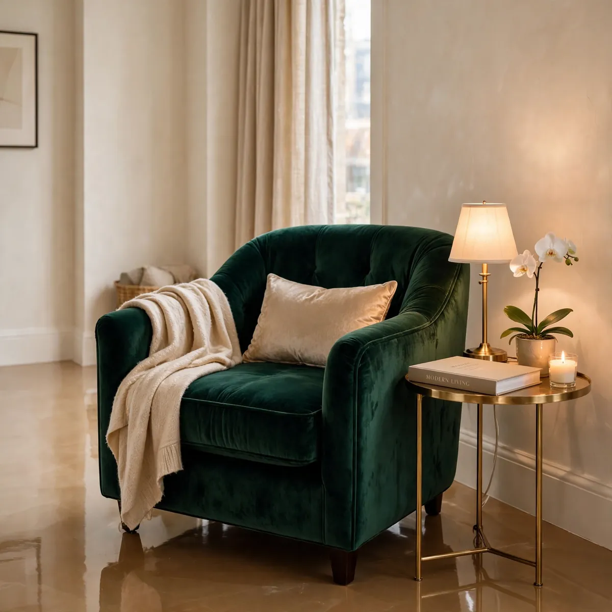 25 Apartment Living Room Ideas That Make a Rental Feel Like Home apartment living room ideas: Add One Bold Piece for Personality
