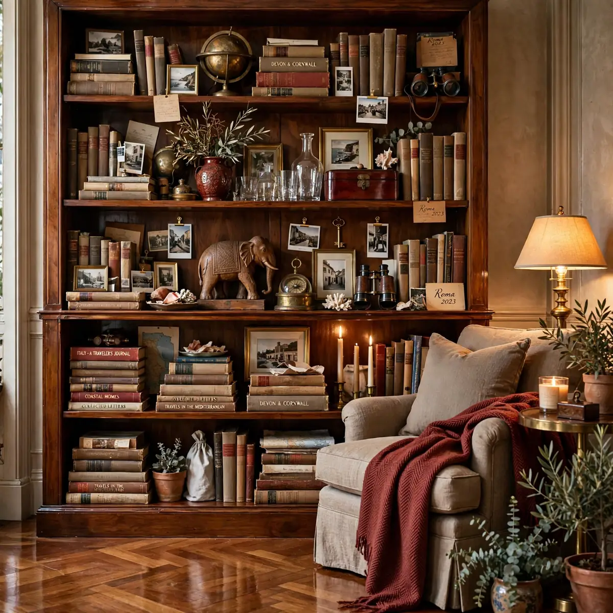 living room bookshelves ideas: The Slow-Curated Shelf That Evolves Over Time