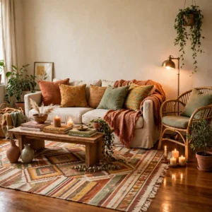 25 Boho Living Room Ideas That Feel Effortless and Collected