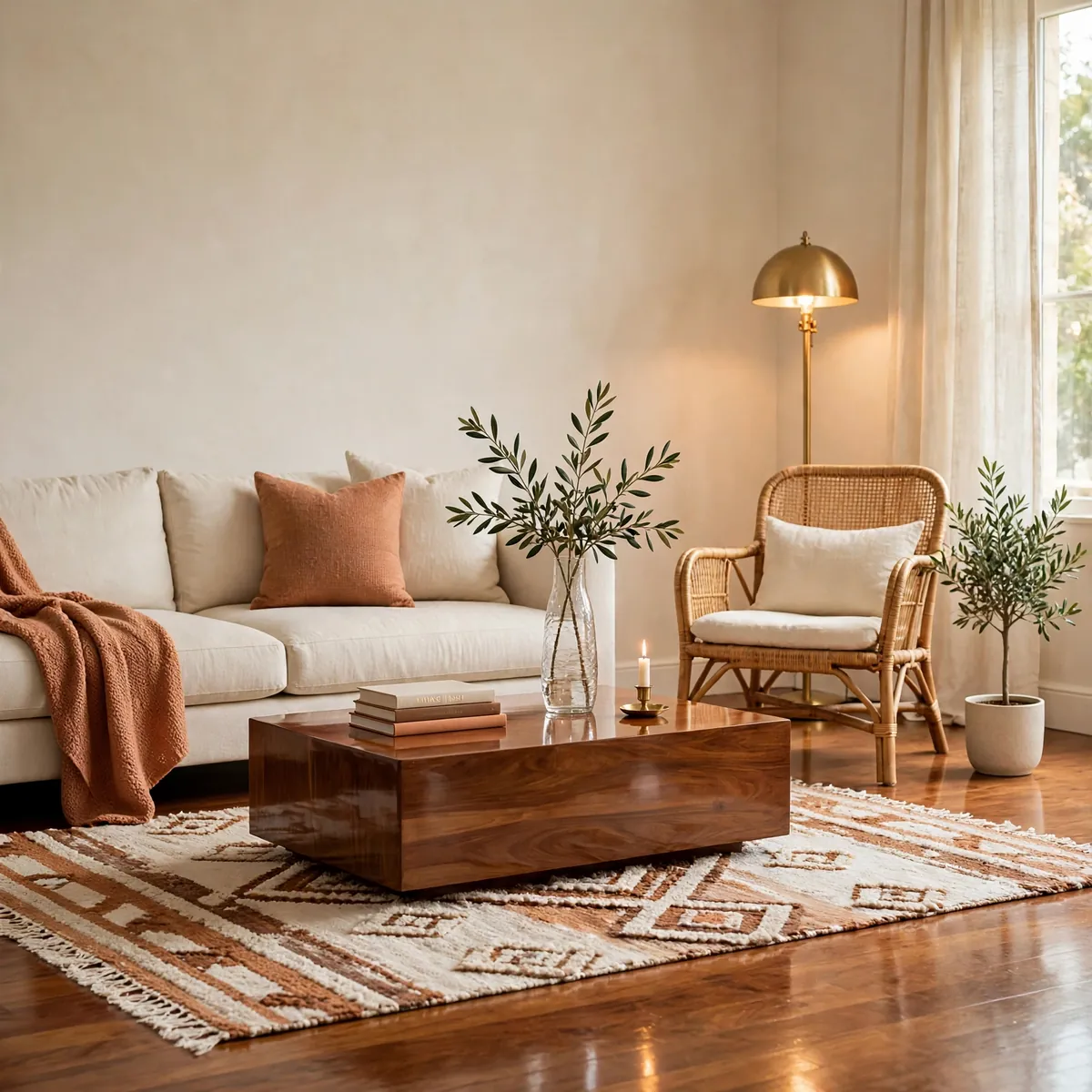 boho living room ideas: Edit Ruthlessly: Boho Is Curated, Not Cluttered