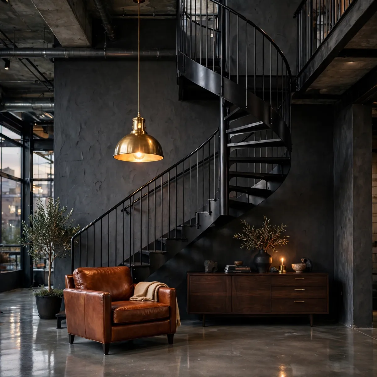25 Circular Staircase Ideas That Save Space and Steal the Show circular staircase ideas: Go Grand With a True Helical Curve