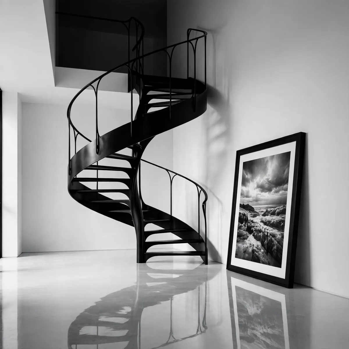 25 Circular Staircase Ideas That Save Space and Steal the Show circular staircase ideas: Plan Storage Into the Stair's Dead Zones