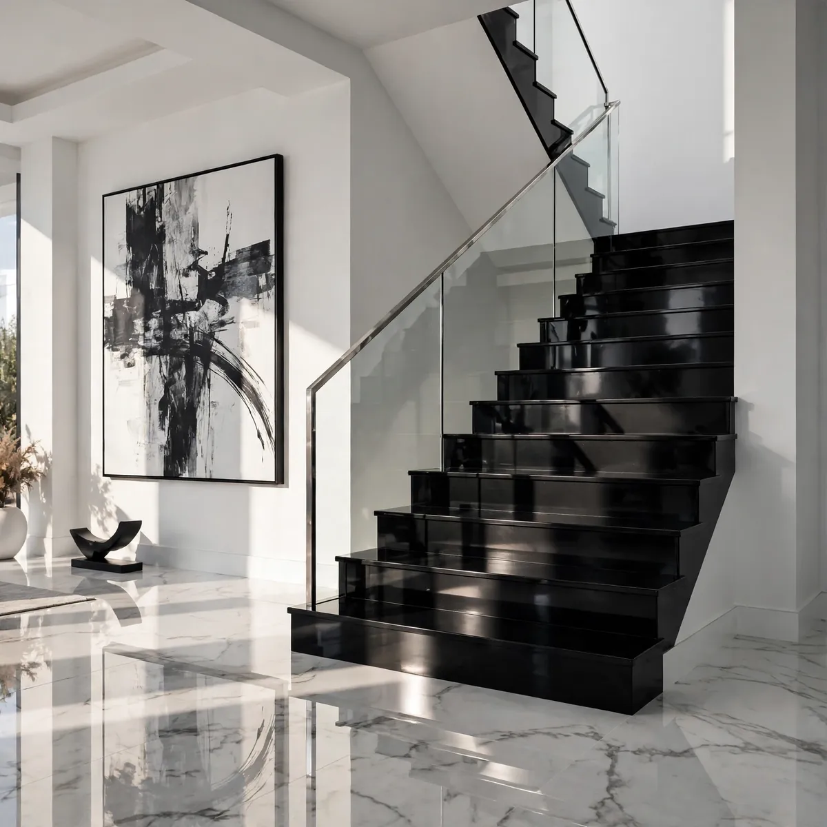 25 Closed Staircase Ideas That Prove Solid Risers Can Be Stunning closed staircase ideas: Create a Hidden Pantry Under the Stairs