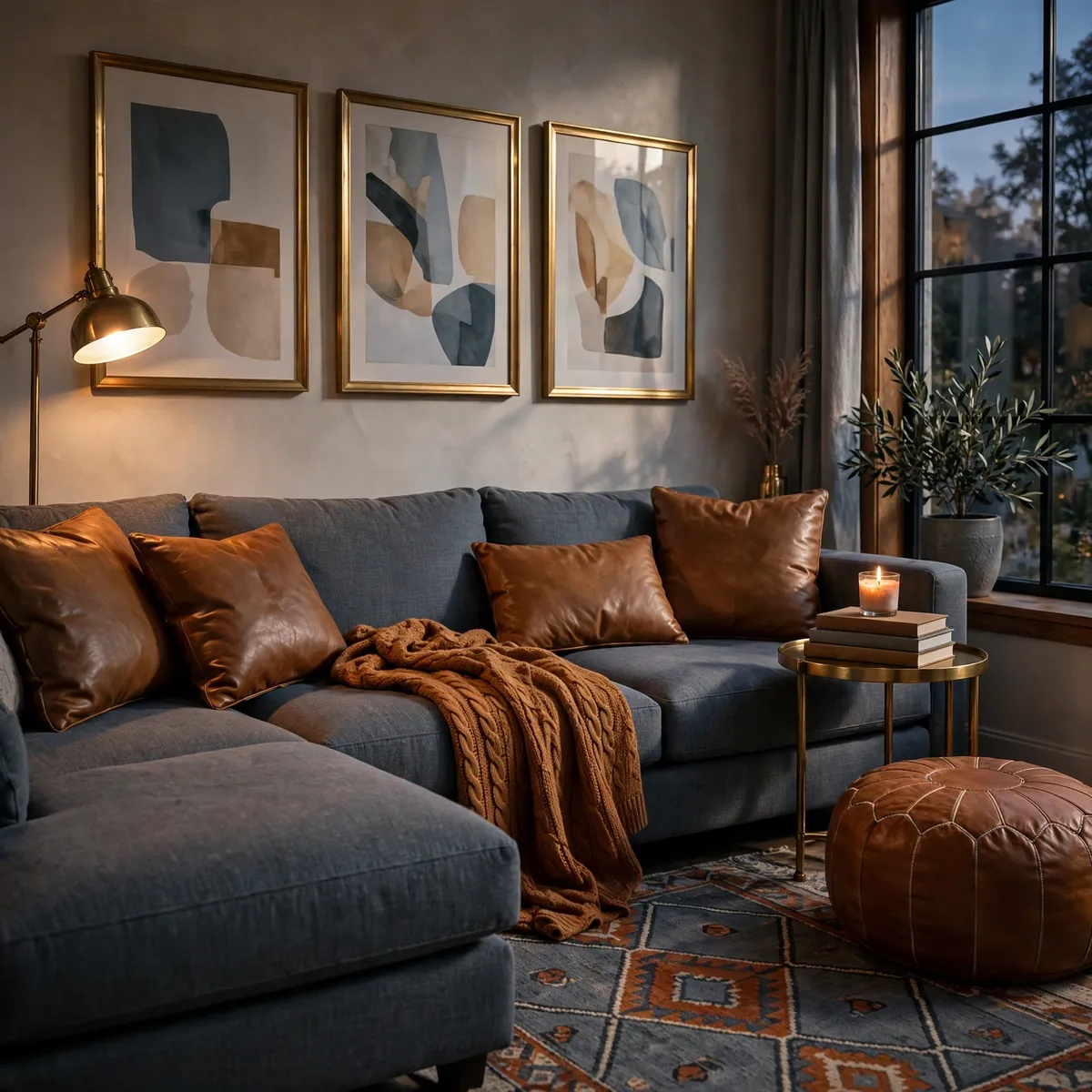 Cozy Living Room Design Ideas: 25 Ways to Make Your Space Feel Like Home cozy living room design ideas: Drape Throws Loosely, Never Folded Flat