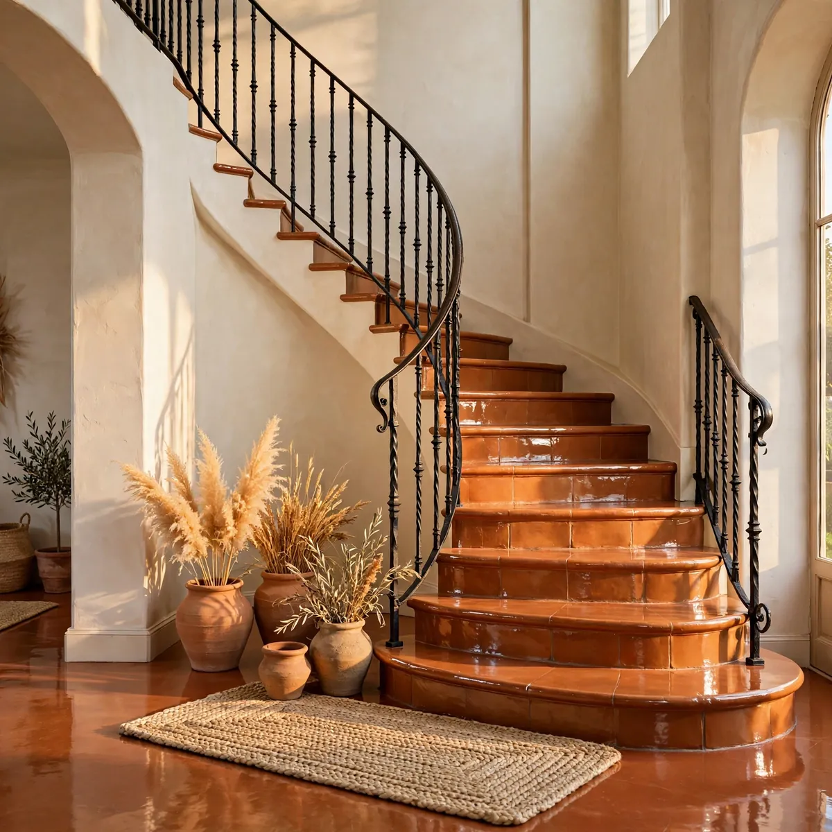 25 Curved Staircase Ideas for a Show-Stopping Stair curved staircase ideas: What curved staircase ideas get right about dividing open-plan rooms