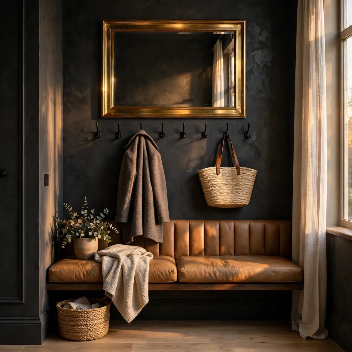 entryway decor ideas: Entryway Decor Ideas Begin with a Bold Gallery Wall