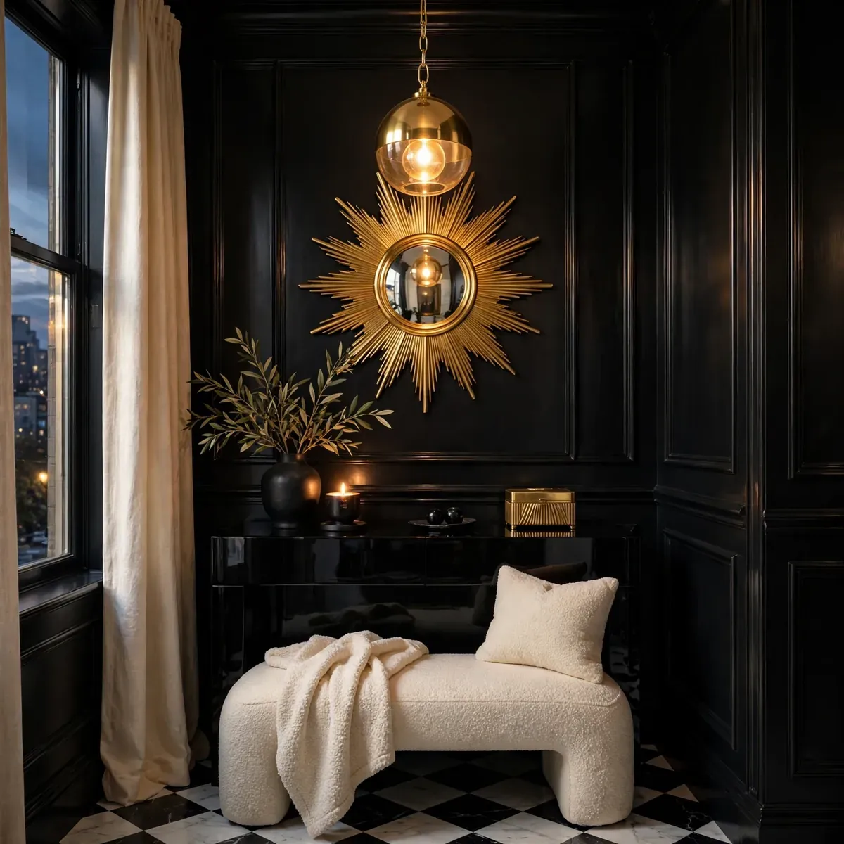 entryway decor ideas: A Seasonal Vignette You Can Swap in Minutes