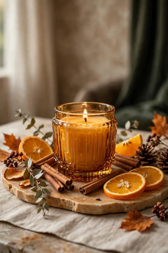 cozy fall decor ideas: Choose One Signature Fall Scent
