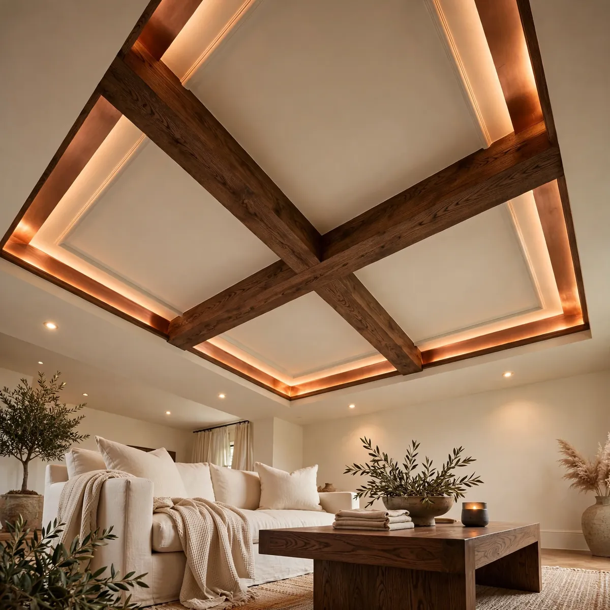 25 False Ceiling Living Room Ideas That Make Your Space Look Luxe false ceiling living room ideas: Fibre-Optic Starry Night Ceiling