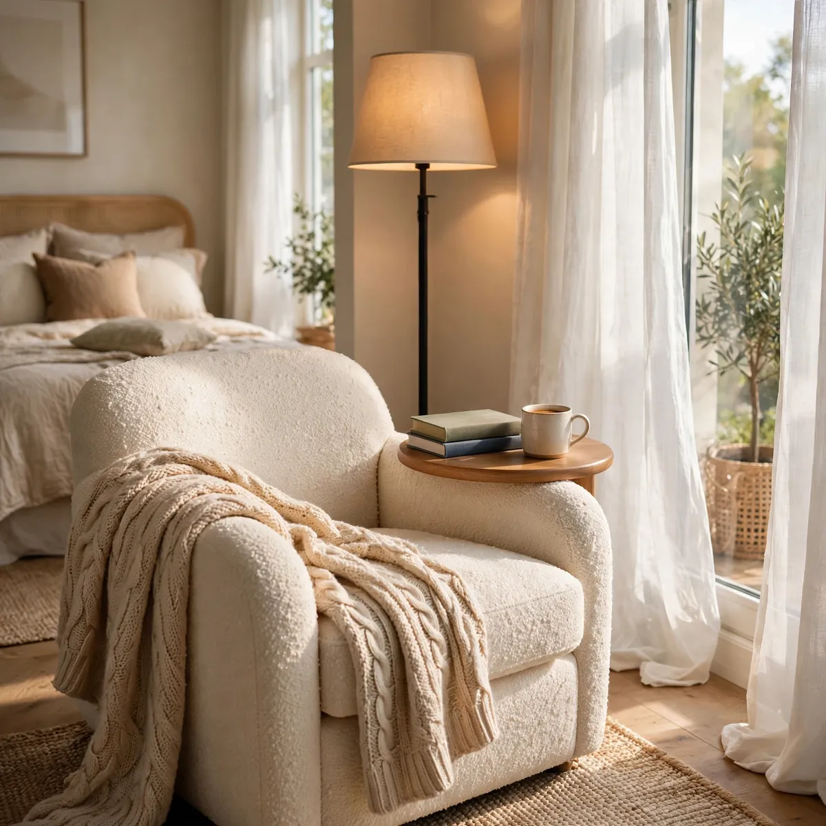 25 Welcoming Guest Bedroom Ideas Your Guests Will Love guest bedroom ideas: Carve Out a Reading Corner by the Window