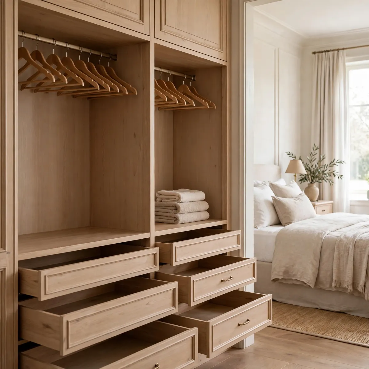 25 Welcoming Guest Bedroom Ideas Your Guests Will Love guest bedroom ideas: Leave Storage Space Empty on Purpose