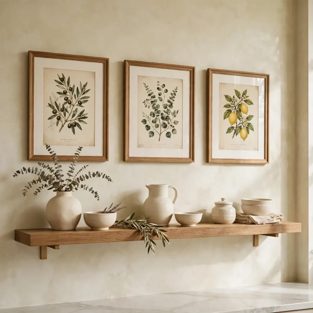 kitchen decor ideas: Art in the Kitchen, Hung Like a Living Room