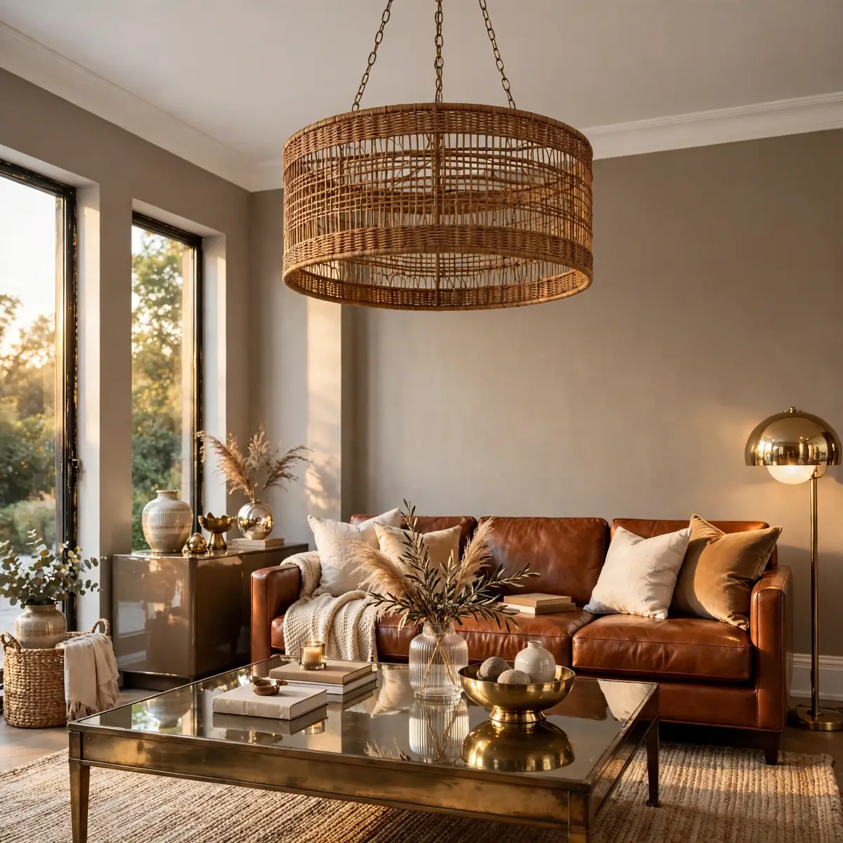 25 Living Room Ceiling Ideas That Turn the Fifth Wall Into the Star living room ceiling ideas: A Statement Chandelier as the Ceiling's Anchor