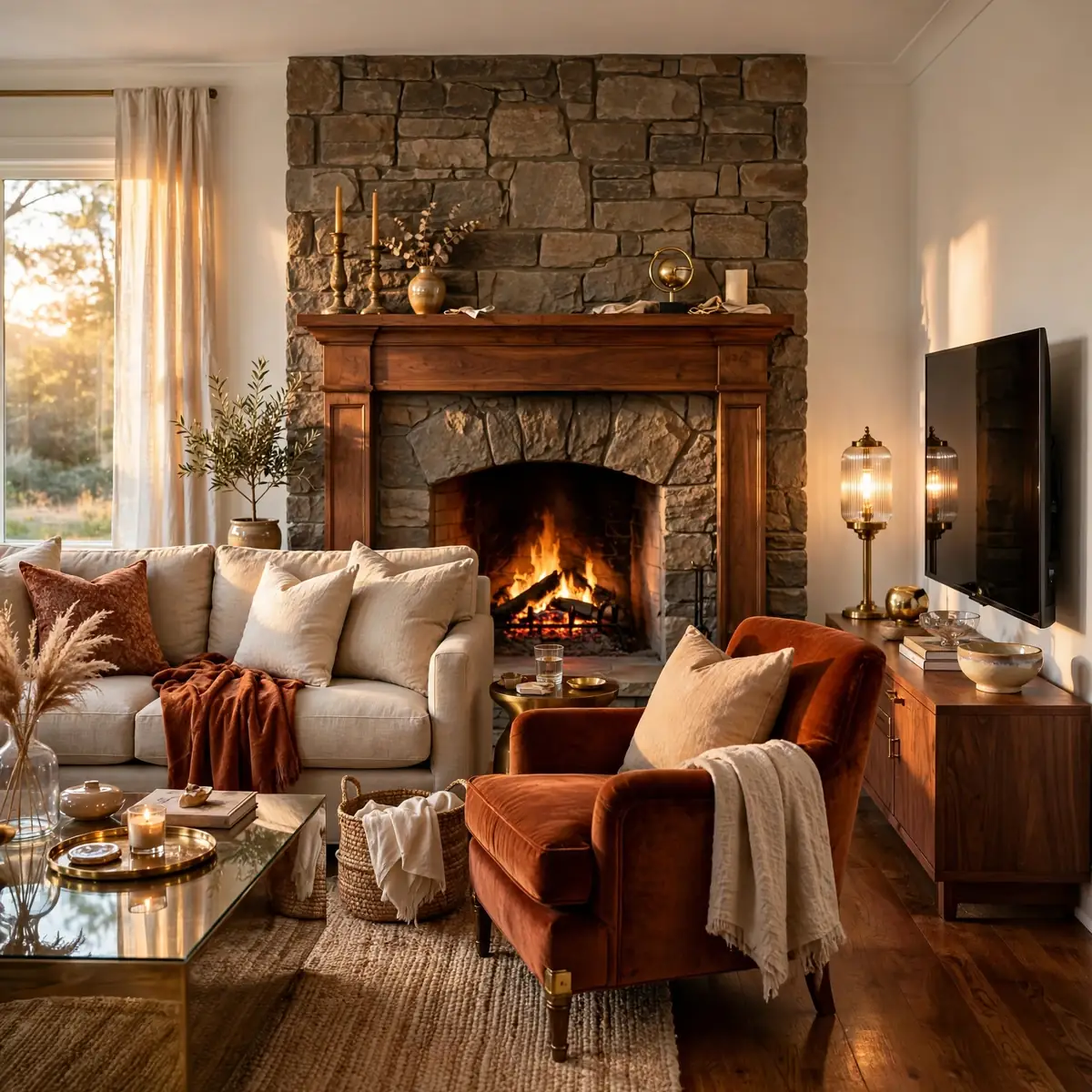 Living Room Decorating Ideas: A Warm, Lived-In Guide to Getting It Right living room decorating ideas: Start With a Focal Point