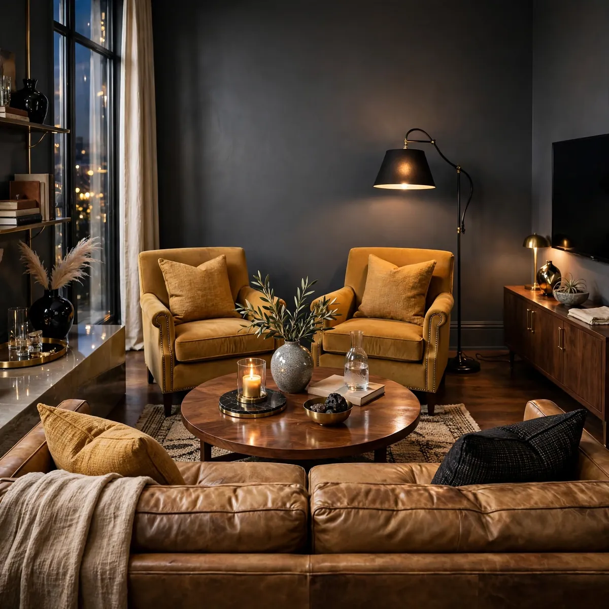 Living Room Decorating Ideas: A Warm, Lived-In Guide to Getting It Right living room decorating ideas: Seating Arranged for Conversation
