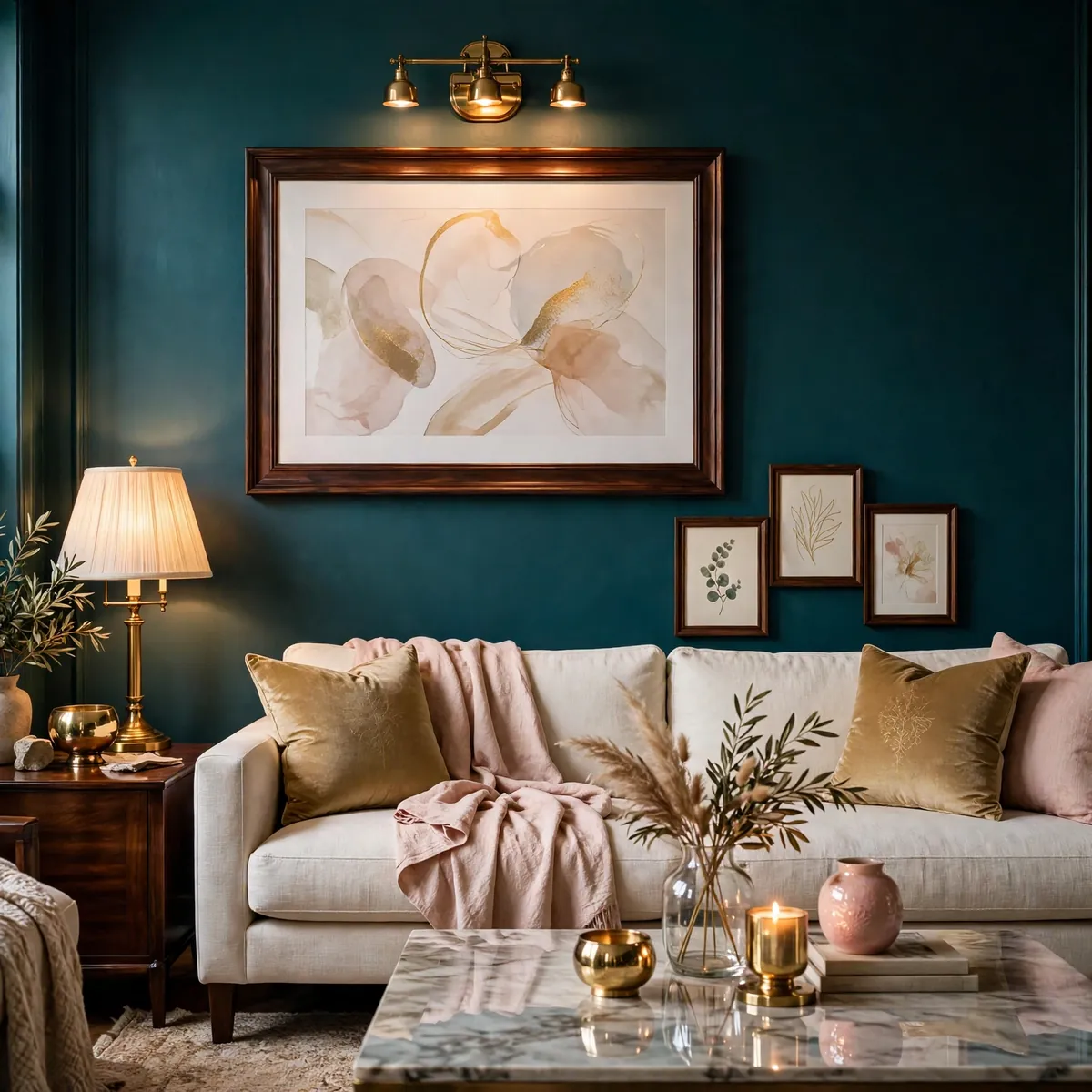 Living Room Decorating Ideas: A Warm, Lived-In Guide to Getting It Right living room decorating ideas: Artwork Hung at Eye Level