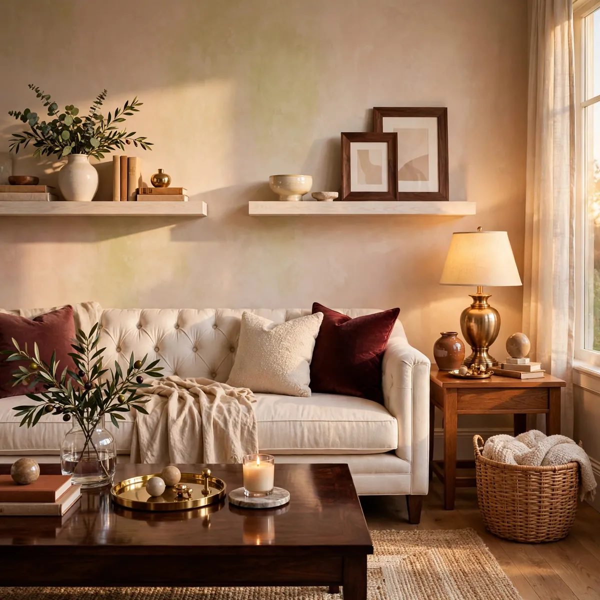 Living Room Decorating Ideas: A Warm, Lived-In Guide to Getting It Right living room decorating ideas: Mixed Wood Tones