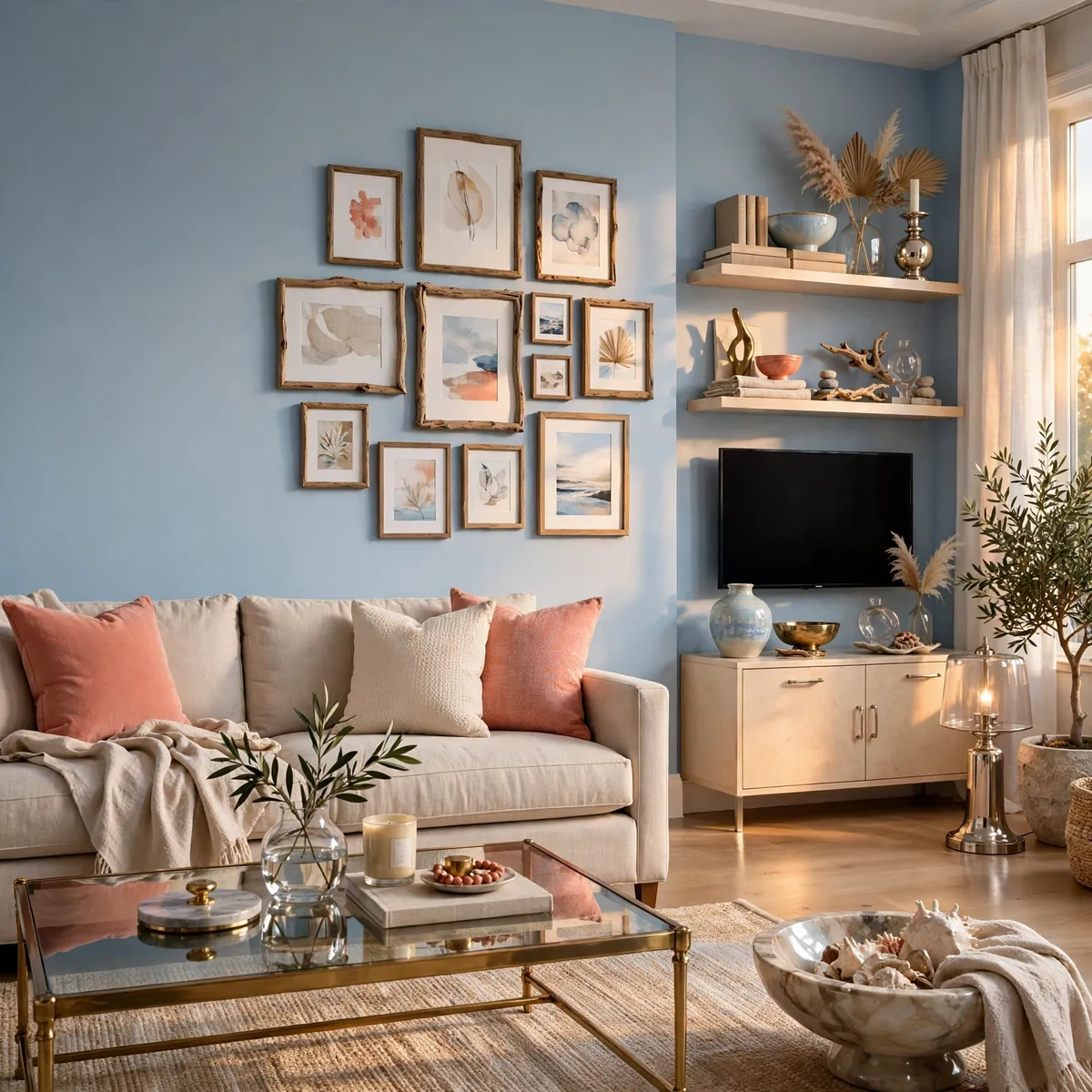 Living Room Decorating Ideas: A Warm, Lived-In Guide to Getting It Right living room decorating ideas: Deliberately Empty Walls