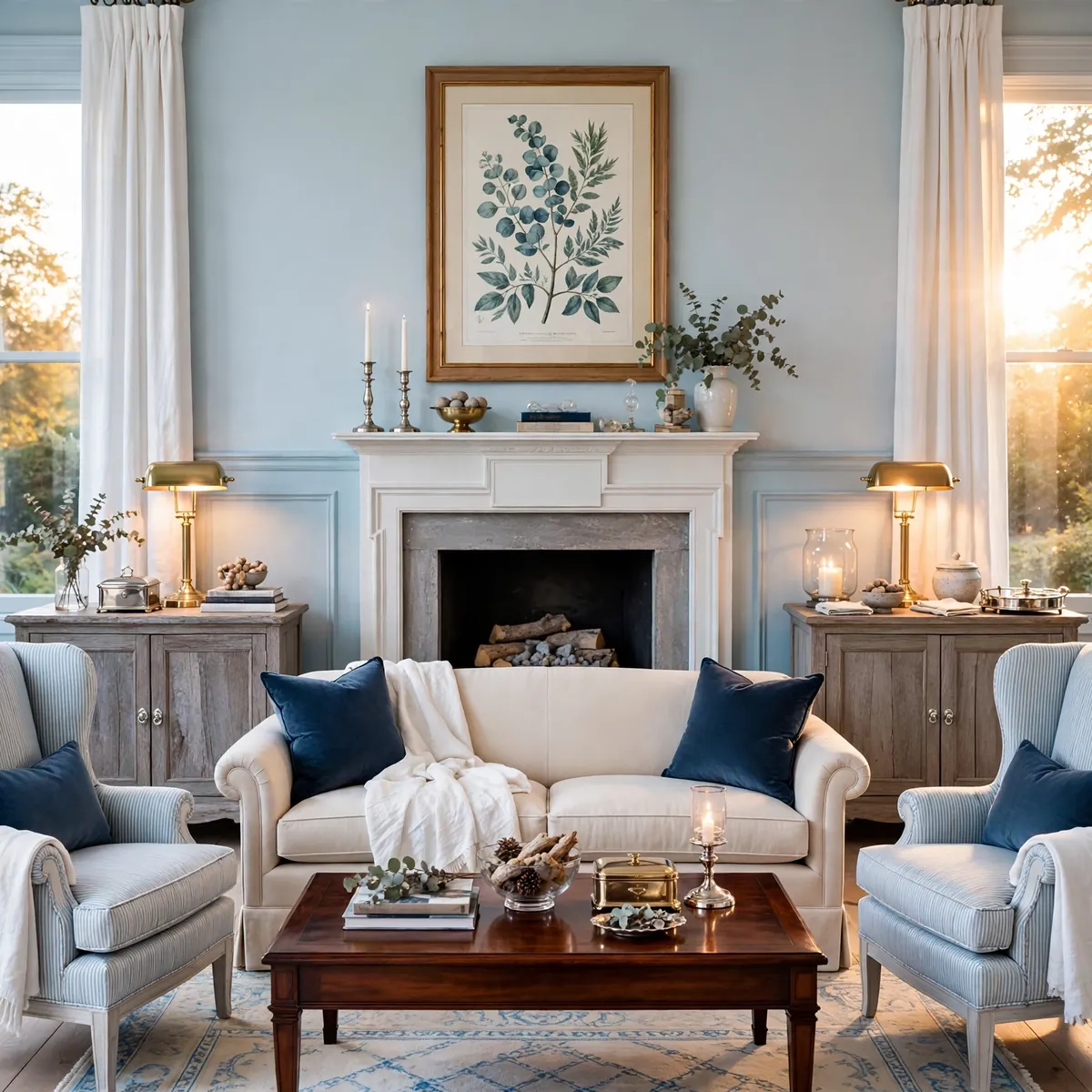 25 Living Room Design Ideas: Timeless Layouts and Style Mixes living room design ideas: Traditional Tailored Design