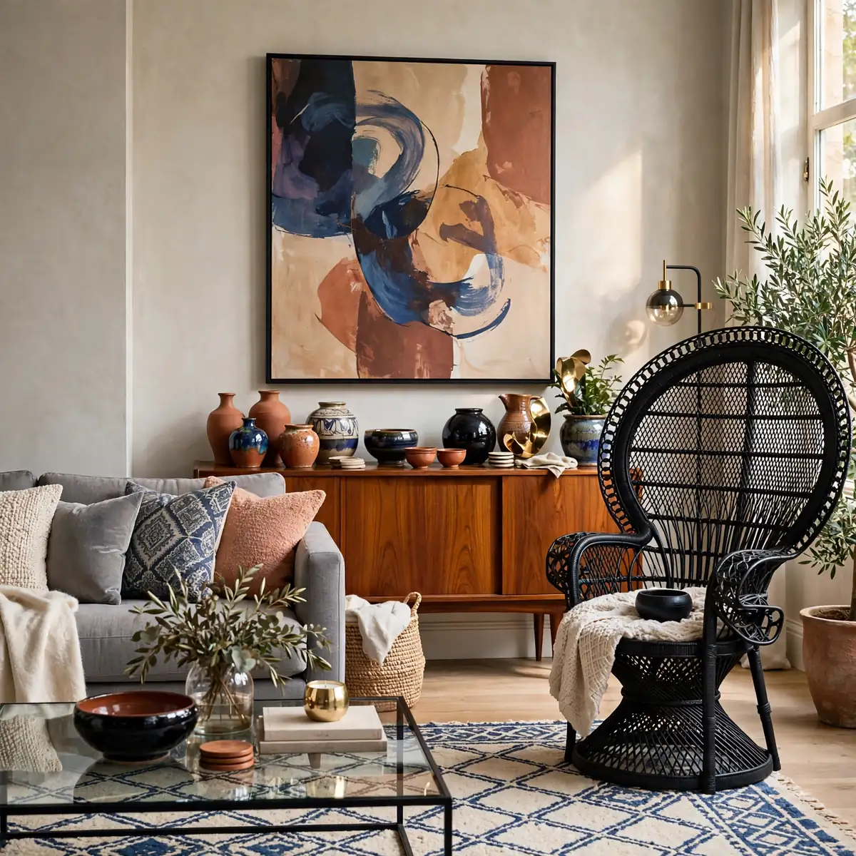 living room inspiration ideas: Urban Eclectic Energy