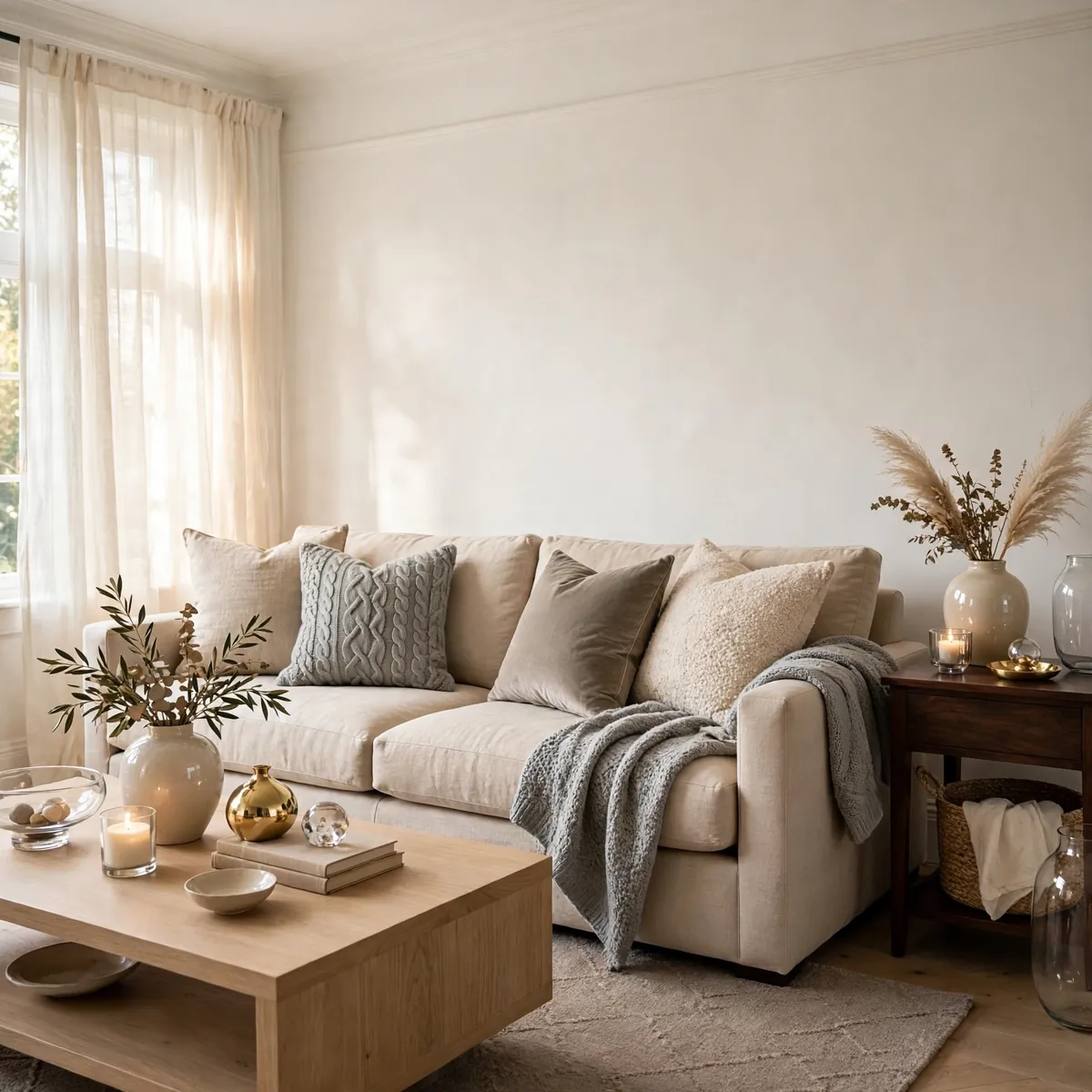 living room inspiration ideas: Neutral Living Room Inspiration Ideas