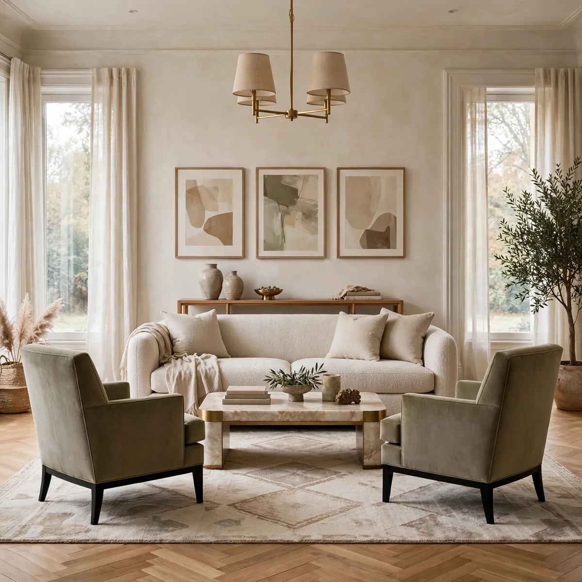 25 Clever Living Room Decor Tips for a Home You'll Love Coming Back To living room decor tips: Float Furniture Off the Walls