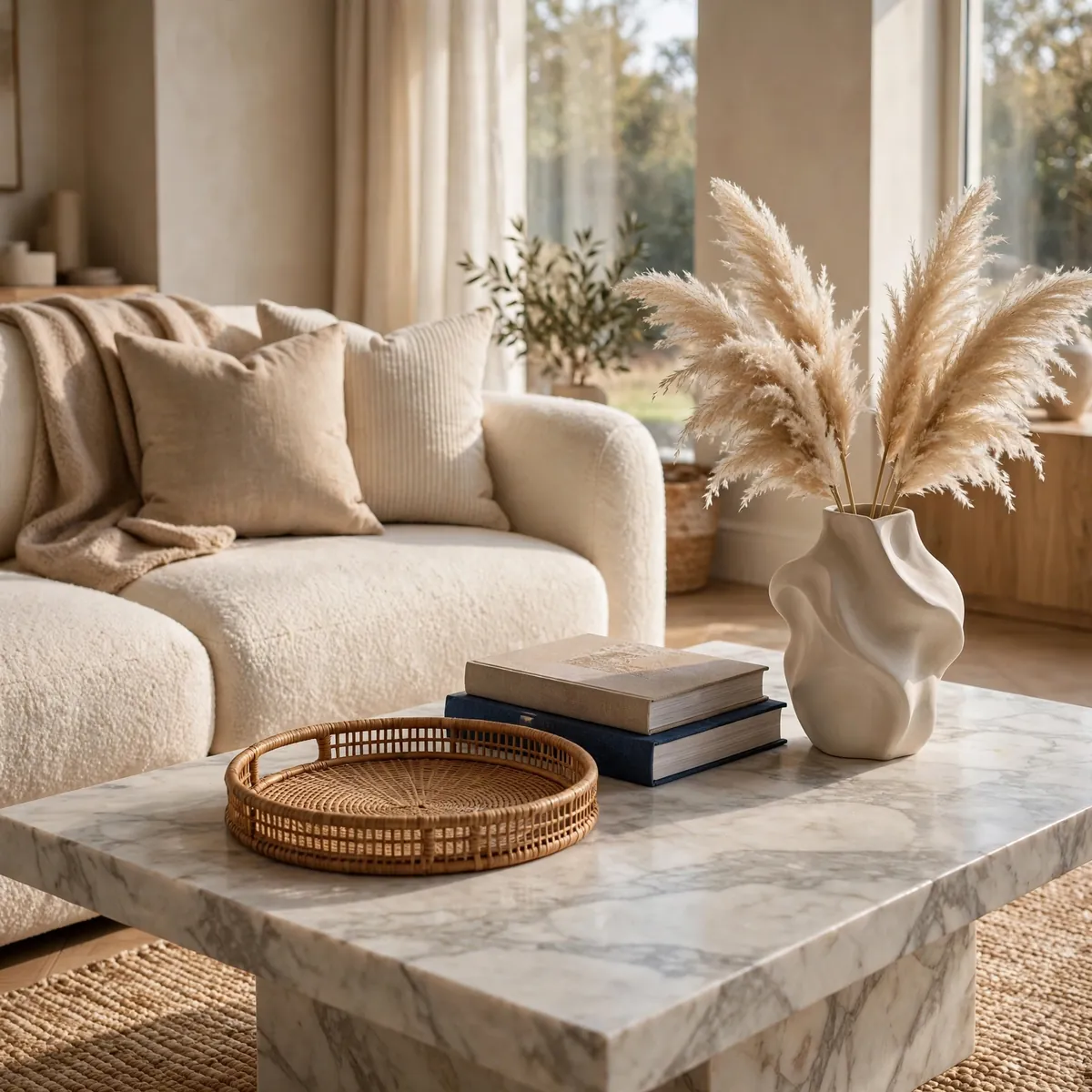 25 Clever Living Room Decor Tips for a Home You'll Love Coming Back To living room decor tips: Style Your Coffee Table in Trios