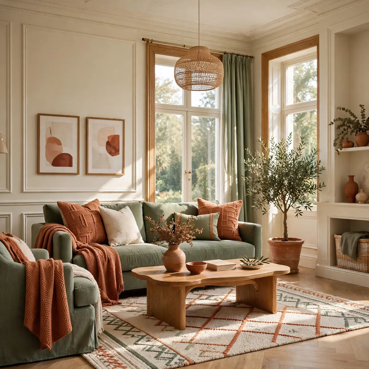 25 Clever Living Room Decor Tips for a Home You'll Love Coming Back To living room decor tips: Commit to a Three-Color Palette