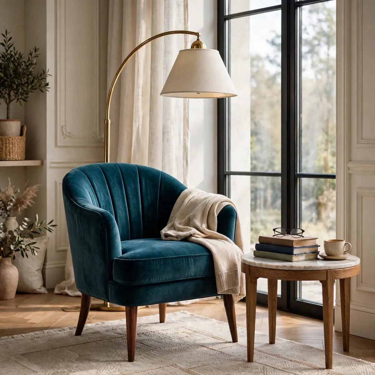 25 Clever Living Room Decor Tips for a Home You'll Love Coming Back To living room decor tips: Carve Out a Reading Corner