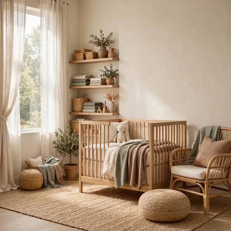 nursery decor ideas: 1. Warm Neutral Nursery Decor Ideas That Grow With Baby