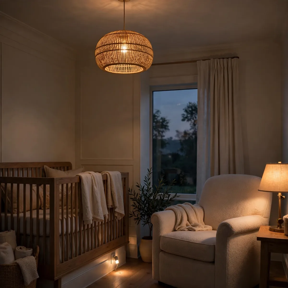 nursery decor ideas: 3. Add a Comfortable Nursing Chair