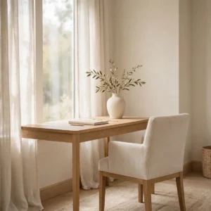 home office decor ideas: Start With a Desk That Fits Your Workflow