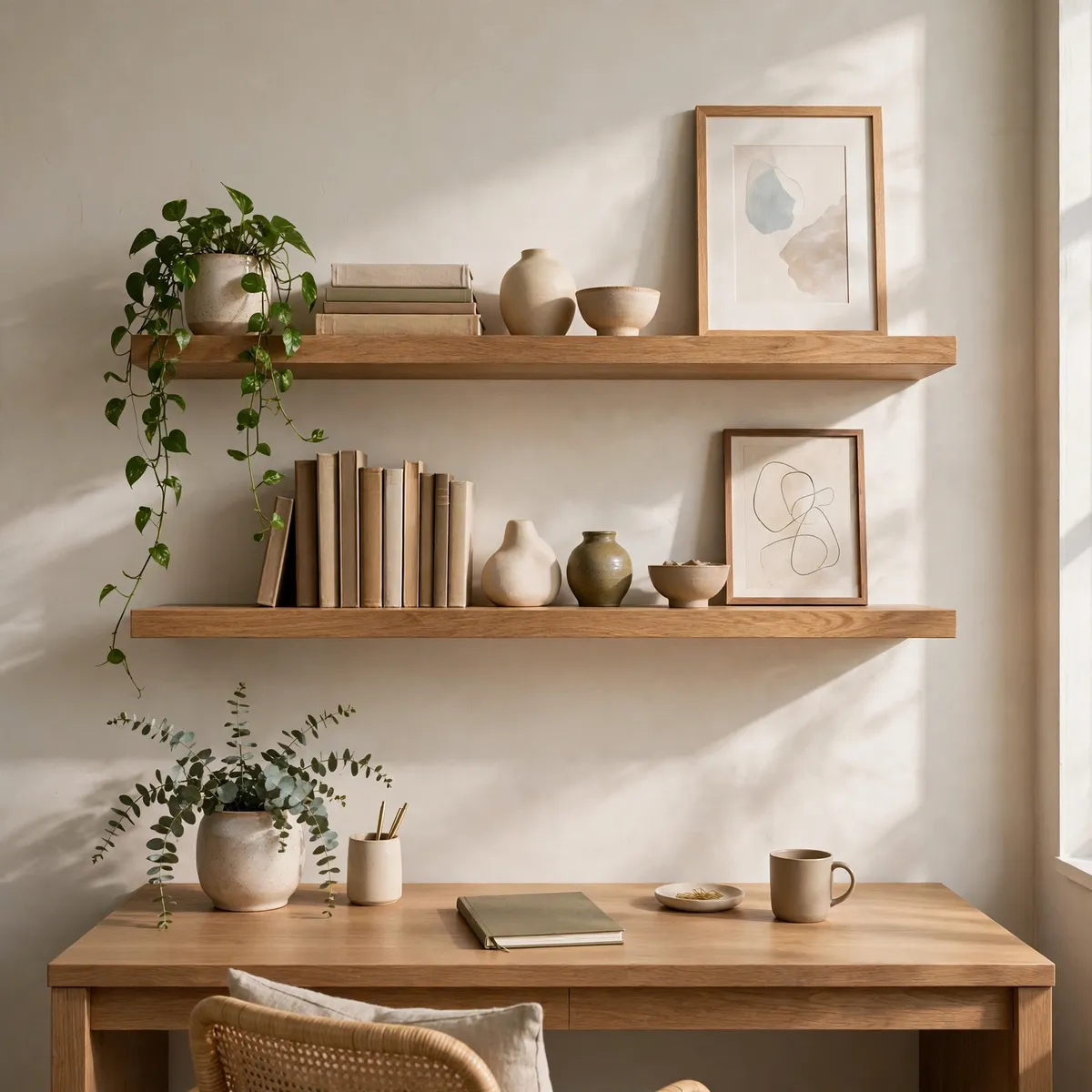 home office decor ideas: Add a Rug to Define the Zone