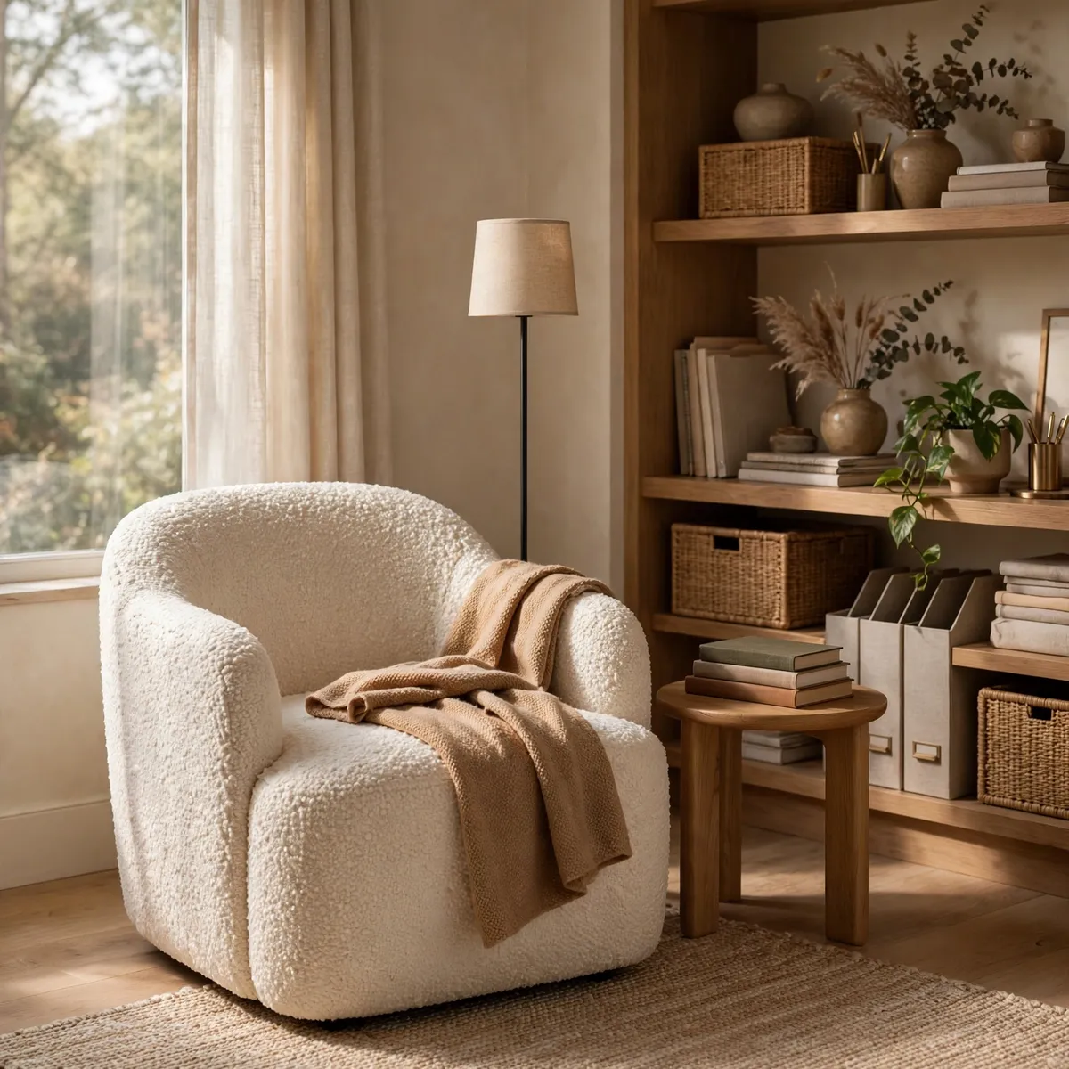 home office decor ideas: Keep Supplies in Beautiful Organizers