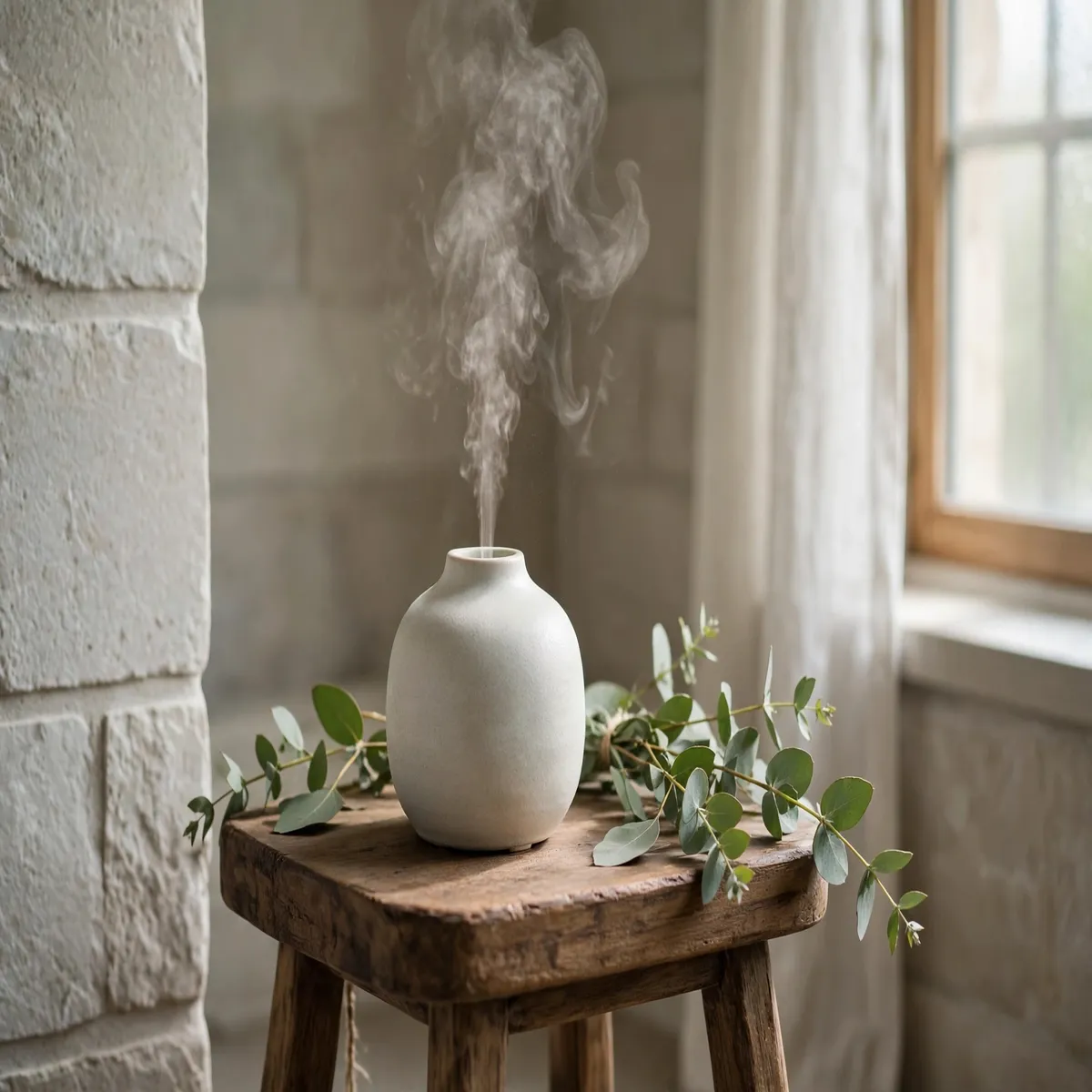 25 Bathroom Spa Ideas That Turn an Ordinary Bathroom Into a Real Retreat bathroom spa ideas: Diffuse One Calming Scent at a Time