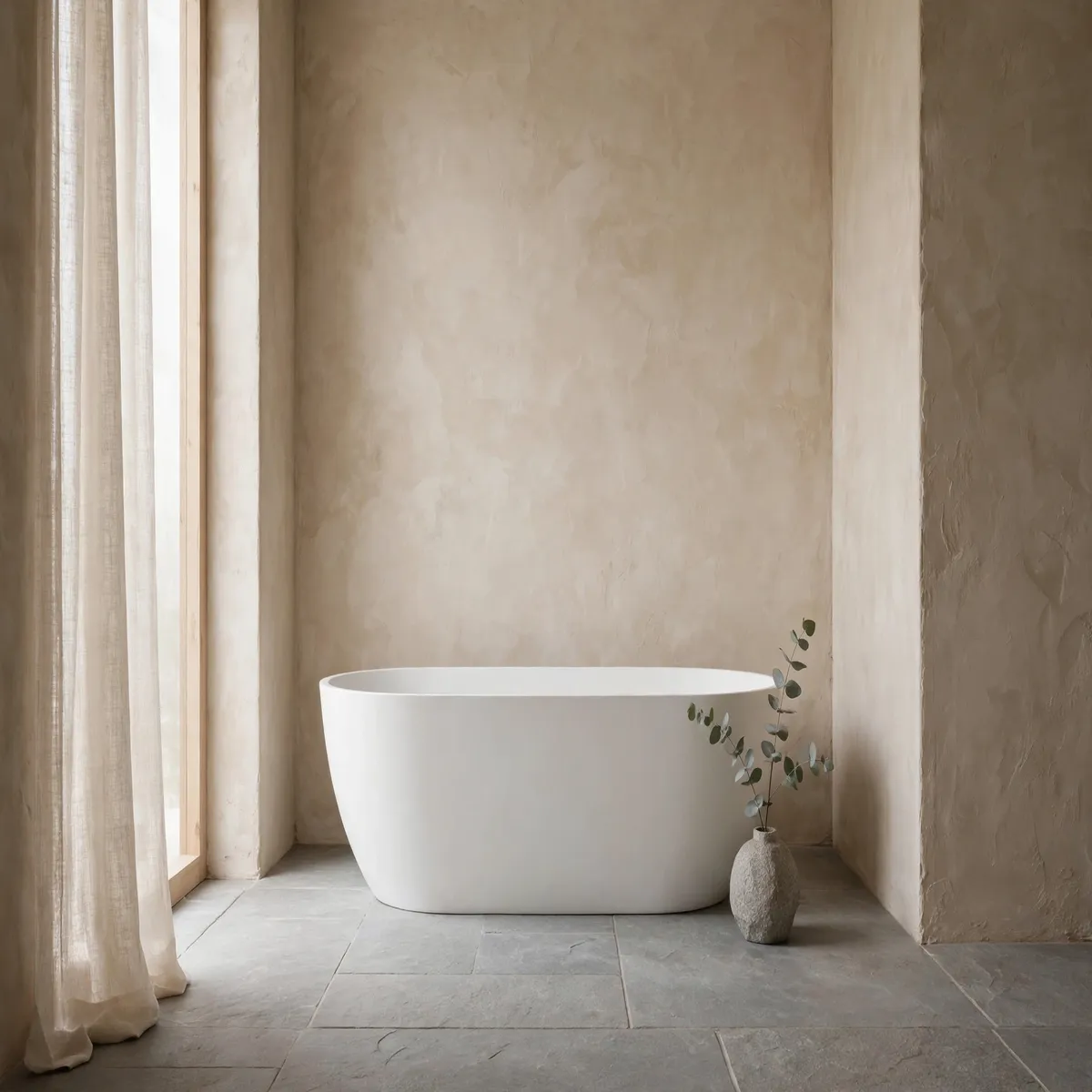 25 Bathroom Spa Ideas That Turn an Ordinary Bathroom Into a Real Retreat bathroom spa ideas: Keep the Palette to Two Calming Neutrals