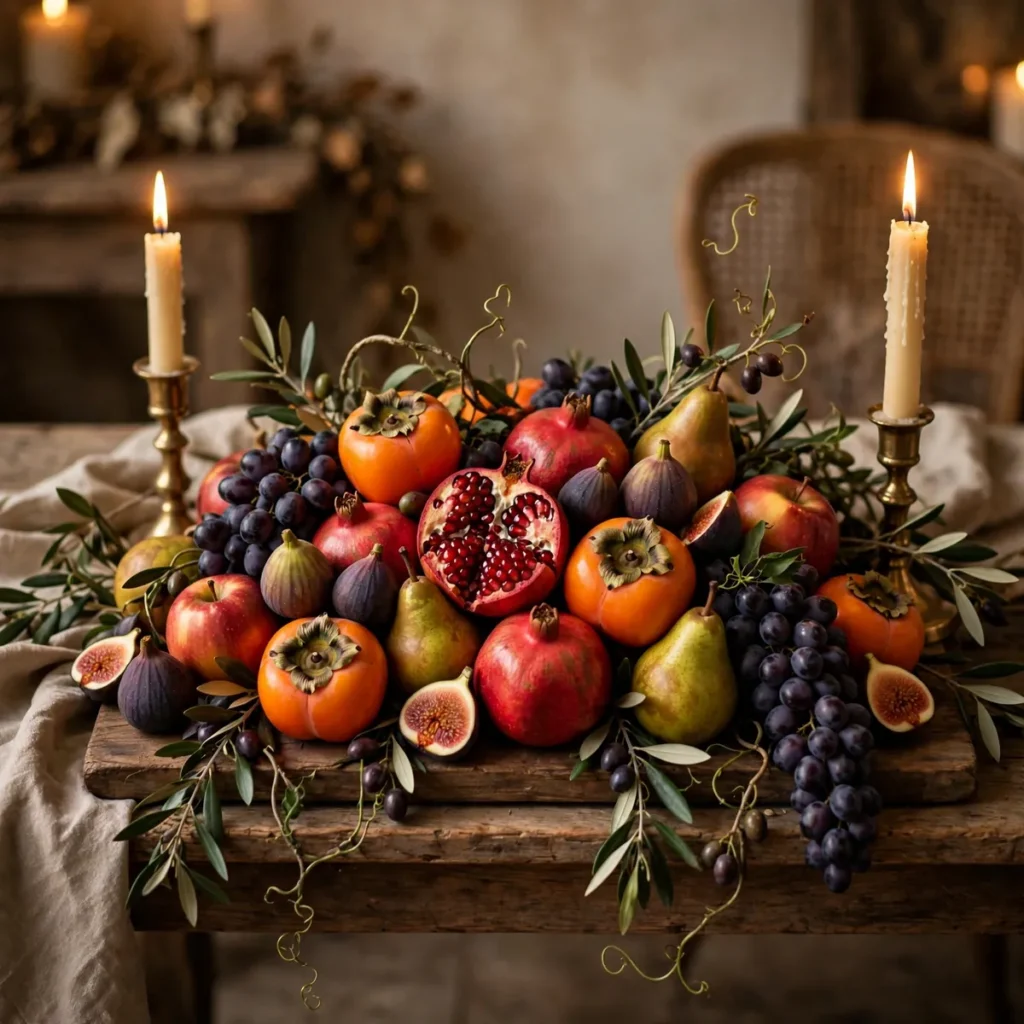 thanksgiving table decor ideas: Make the Centerpiece Edible