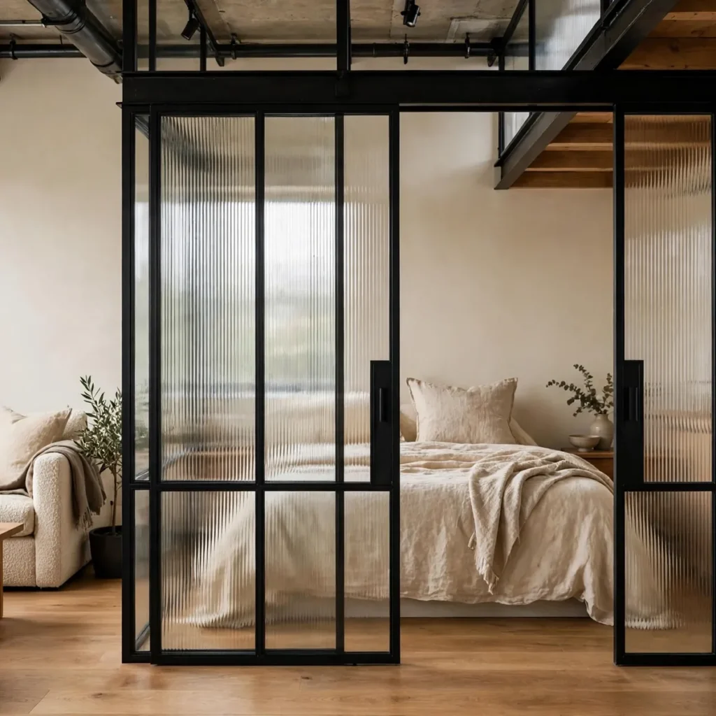 15 Brilliant Tiny Home Remodel Ideas That Make Small Spaces Feel Luxurious tiny home remodel ideas: Replace Solid Walls With Glass Partitions