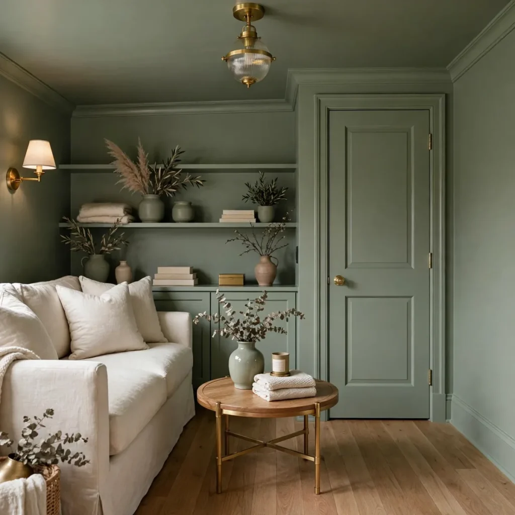 15 Brilliant Tiny Home Remodel Ideas That Make Small Spaces Feel Luxurious tiny home remodel ideas: Paint Walls, Trim, and Ceiling One Color