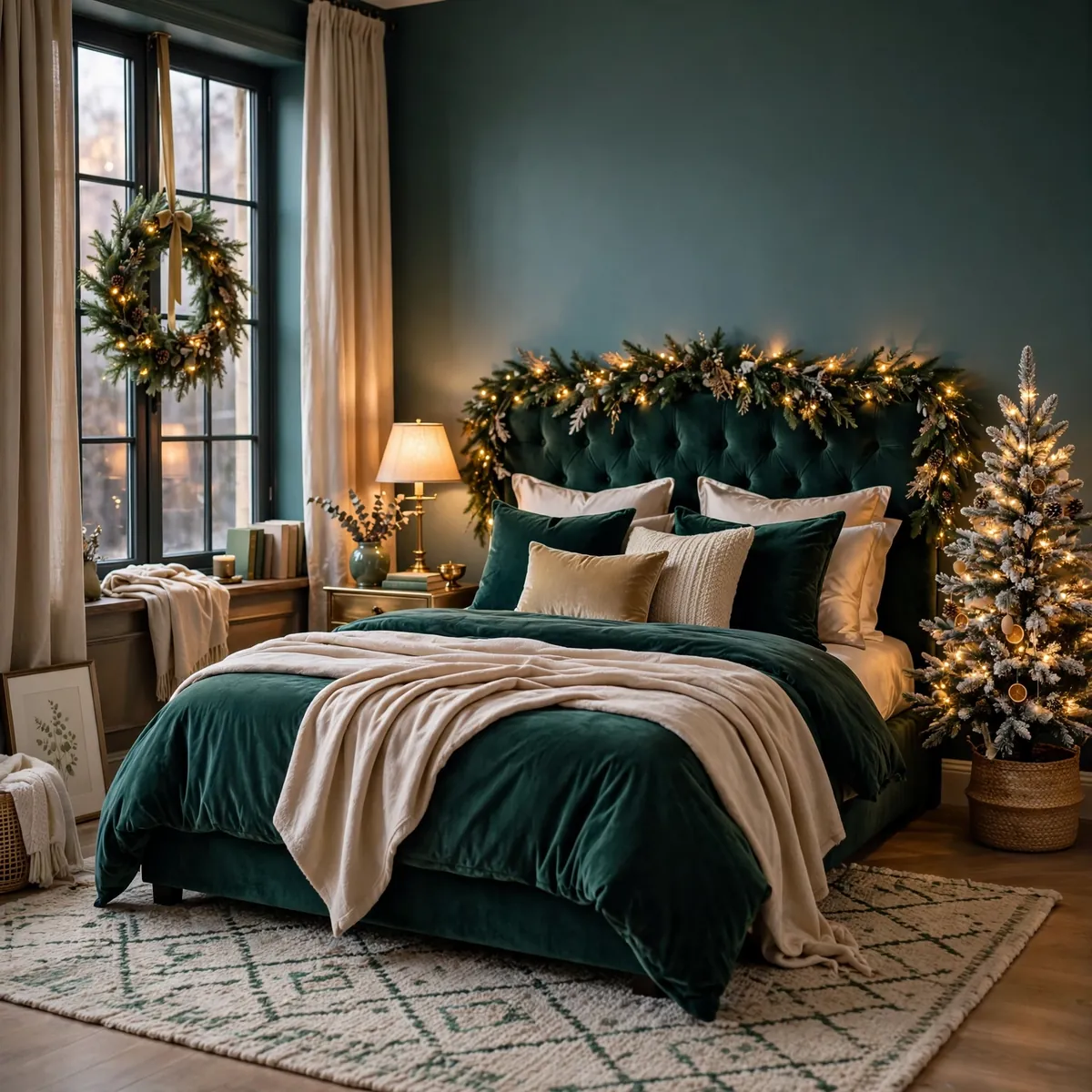 25 Cozy Christmas Bedroom Ideas to Make Your Room Feel Like a Holiday Retreat cozy christmas bedroom ideas: How to Layer Cozy Christmas Bedroom Ideas Without Clutter