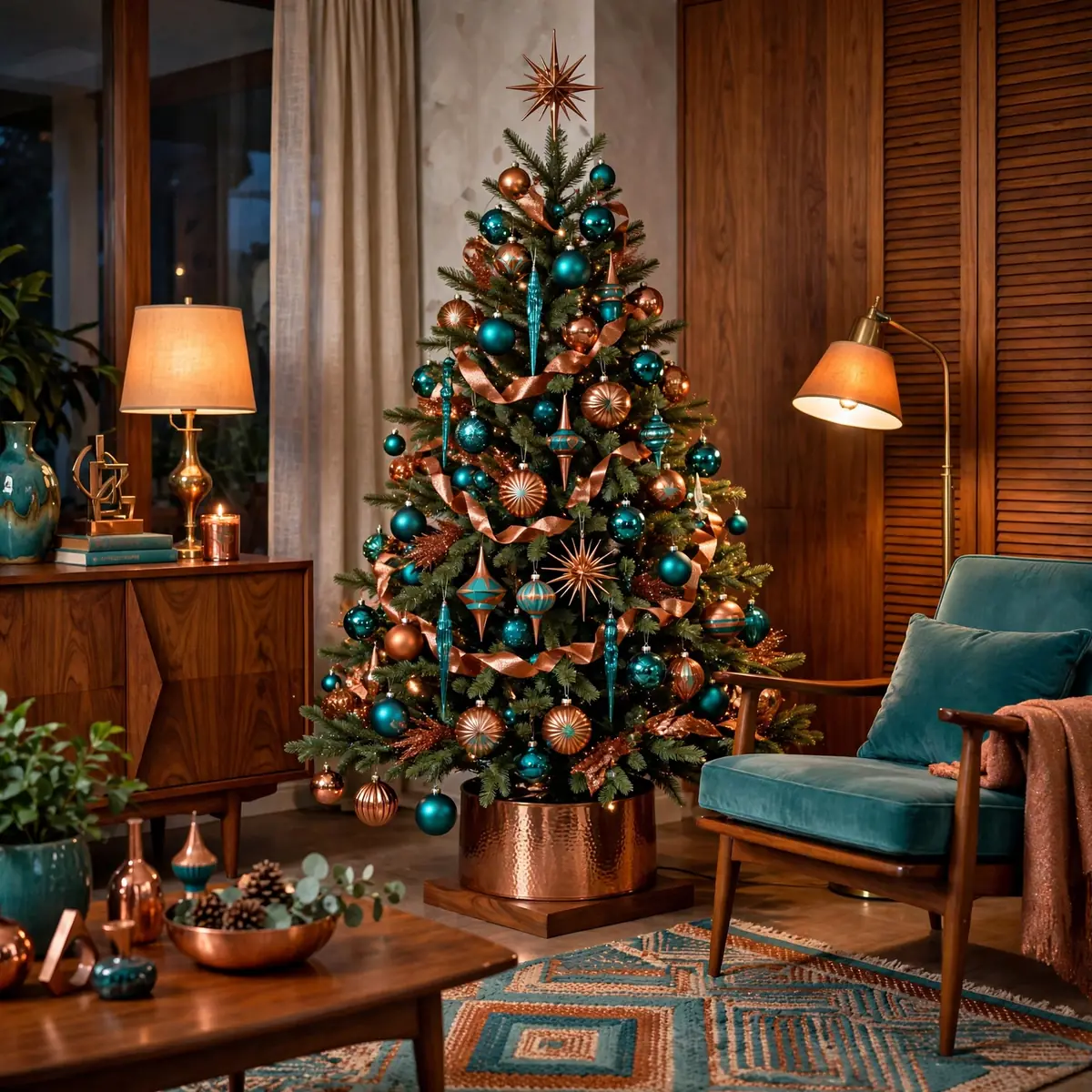 christmas tree decor ideas: The Star Topper, Reimagined