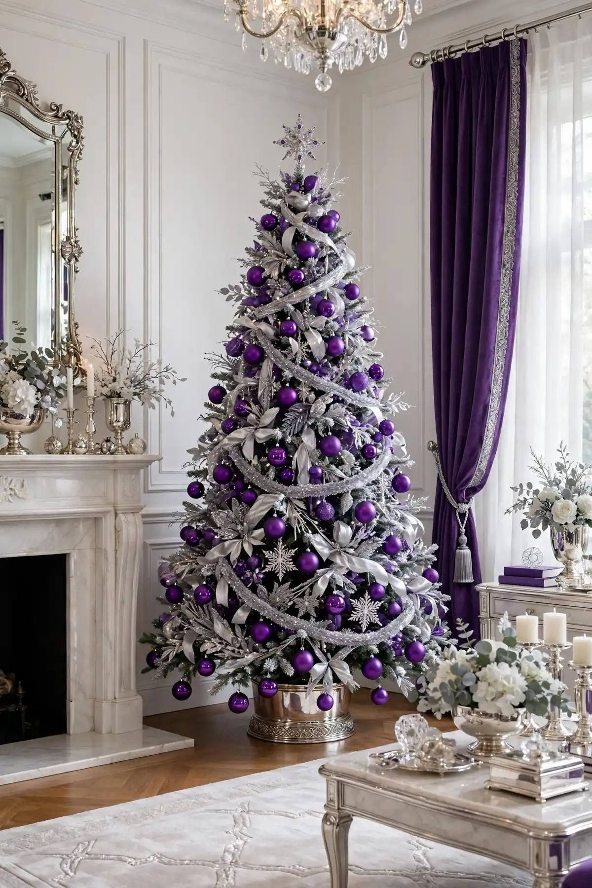 christmas tree decor ideas: The Skirt vs. Collar Decision